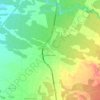 Topografische kaart Sanchonuño, hoogte, reliëf