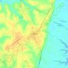 Topografische kaart Kilmarnock, hoogte, reliëf
