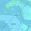 Topografische kaart Grevelingenmeer, hoogte, reliëf