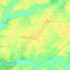 Topografische kaart Germignonville, hoogte, reliëf