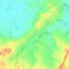 Topografische kaart Molenbaix, hoogte, reliëf