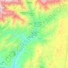 Topografische kaart Ahl Tifnoute, hoogte, reliëf