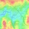 Topografische kaart Sárdoma, hoogte, reliëf