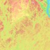 Topografische kaart Temagami, hoogte, reliëf