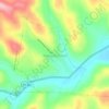 Topografische kaart Glen Campbell, hoogte, reliëf