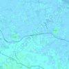 Topografische kaart Biervliet, hoogte, reliëf