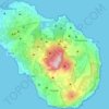 Topografische kaart Isola di Pantelleria, hoogte, reliëf