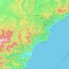 Topografische kaart Savona, hoogte, reliëf