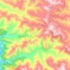 Topografische kaart Nuwakot, hoogte, reliëf