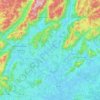 Topografische kaart Jabaquara, hoogte, reliëf