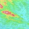 Topografische kaart Slovenske Konjice, hoogte, reliëf