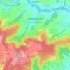 Topografische kaart Cannectancourt, hoogte, reliëf