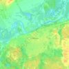 Topografische kaart Собинка, hoogte, reliëf