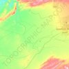 Topografische kaart Laqsabi Tagoust, hoogte, reliëf
