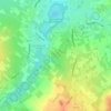 Topografische kaart 3831, hoogte, reliëf
