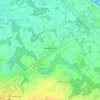 Topografische kaart Kampenhout, hoogte, reliëf