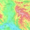 Topografische kaart Königsberg in Bayern, hoogte, reliëf