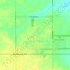 Topografische kaart Radcliffe, hoogte, reliëf