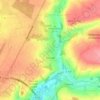 Topografische kaart Drucat, hoogte, reliëf