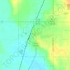 Topografische kaart Apache, hoogte, reliëf