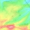 Topografische kaart Littenheim, hoogte, reliëf