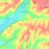 Topografische kaart Macquigny, hoogte, reliëf