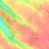 Topografische kaart Les Ifs, hoogte, reliëf