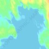 Topografische kaart ᐊᒥᑦᕈᖅ Terror Bay, hoogte, reliëf