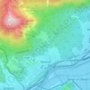 Topografische kaart Gemeinde Wiesing, hoogte, reliëf