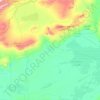 Topografische kaart دهستان طرود, hoogte, reliëf
