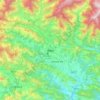 Topografische kaart Pokhara, hoogte, reliëf
