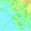 Topografische kaart Bardney CP, hoogte, reliëf