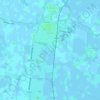 Topografische kaart Baflo, hoogte, reliëf
