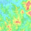 Topografische kaart Ventosa, hoogte, reliëf