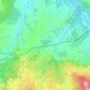 Topografische kaart Zarzuela del Monte, hoogte, reliëf