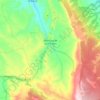 Topografische kaart Villarroya de los Pinares, hoogte, reliëf
