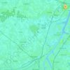 Topografische kaart 9940, hoogte, reliëf