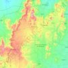 Topografische kaart Mokolo, hoogte, reliëf