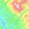 Topografische kaart Shilla, hoogte, reliëf