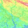 Topografische kaart 56400, hoogte, reliëf