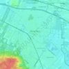 Topografische kaart Veenendaal, hoogte, reliëf