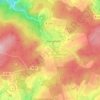 Topografische kaart Gonzerath, hoogte, reliëf