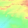Topografische kaart Boukais, hoogte, reliëf