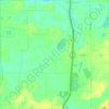 Topografische kaart Fredonia Township, hoogte, reliëf