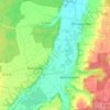 Topografische kaart 86488, hoogte, reliëf