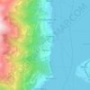 Topografische kaart Cremia, hoogte, reliëf