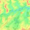 Topografische kaart 7903, hoogte, reliëf