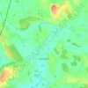 Topografische kaart Himbleton, hoogte, reliëf