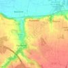 Topografische kaart Puybarban, hoogte, reliëf