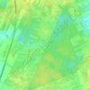Topografische kaart Wiśniowa Góra, hoogte, reliëf